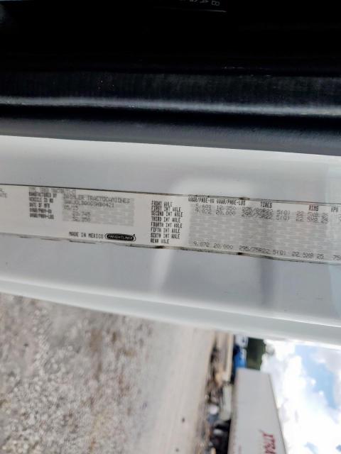 3AKJGLBG0GSHB0421 - 2016 FREIGHTLINER CASCADIA 1 WHITE photo 10