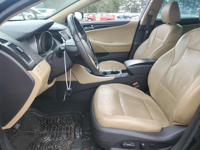 5NPEC4AC1DH723572 - 2013 HYUNDAI SONATA SE BLACK photo 7