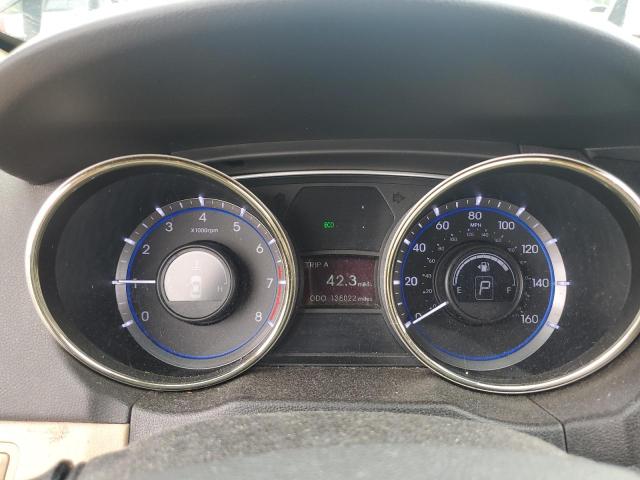 5NPEC4AC1DH723572 - 2013 HYUNDAI SONATA SE BLACK photo 9