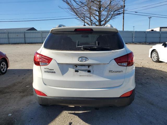 KM8JU3ACXDU572559 - 2013 HYUNDAI TUCSON GLS WHITE photo 6