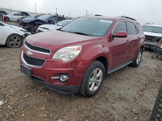 2CNALPEW7A6227501 - 2010 CHEVROLET EQUINOX LT RED photo 1