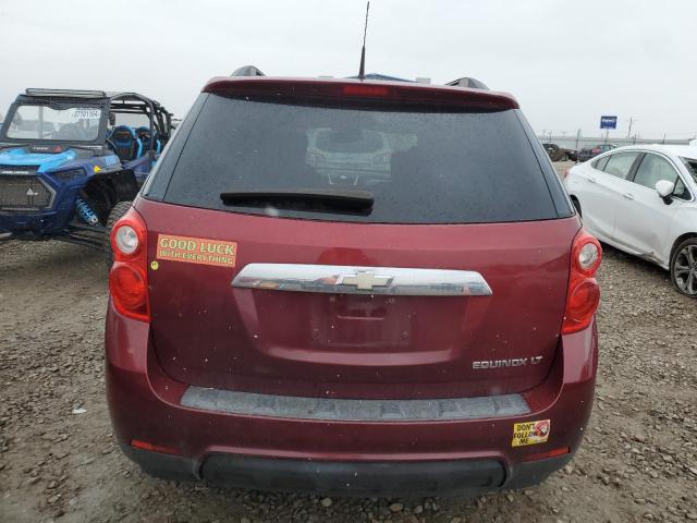 2CNALPEW7A6227501 - 2010 CHEVROLET EQUINOX LT RED photo 6