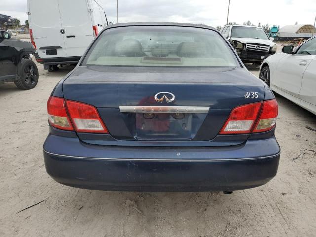 JNKDA31A74T202585 - 2004 INFINITI I35 BLUE photo 6