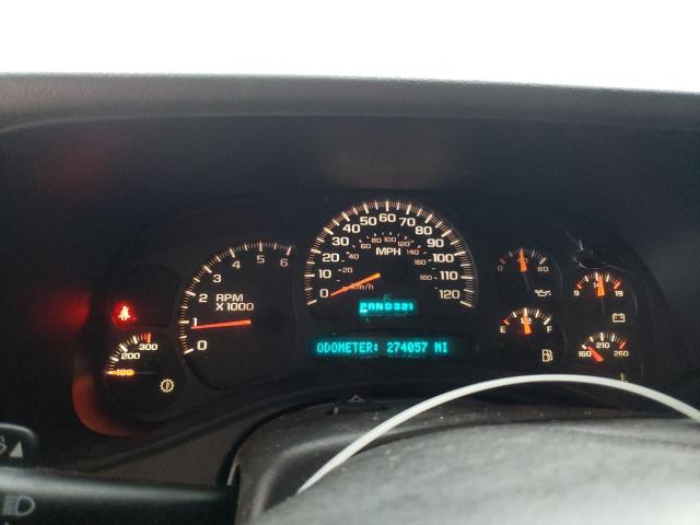 1GCHC23U33F195887 - 2003 CHEVROLET SILVERADO C2500 HEAVY DUTY SILVER photo 9