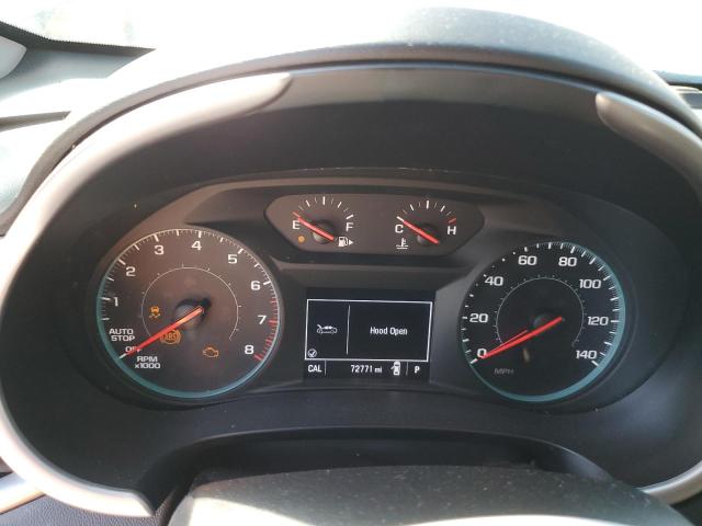 1G1ZD5STXNF123687 - 2022 CHEVROLET MALIBU LT ვერცხლისფერი ფოტო 9