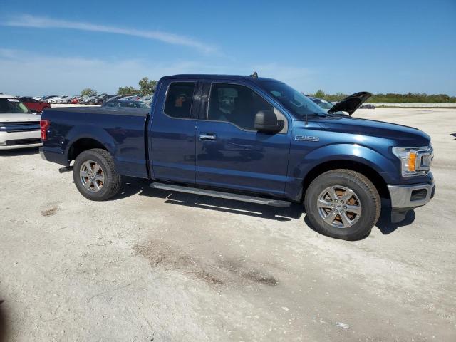 1FTEX1C41LFA08812 - 2020 FORD F150 SUPER CAB BLUE photo 4