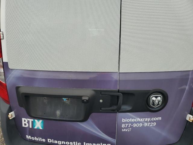 ZFBERFAB7J6J73854 - 2018 RAM PROMASTER Білий фото 10