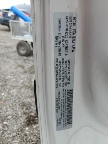 ZFBERFAB7J6J73854 - 2018 RAM PROMASTER Білий фото 13