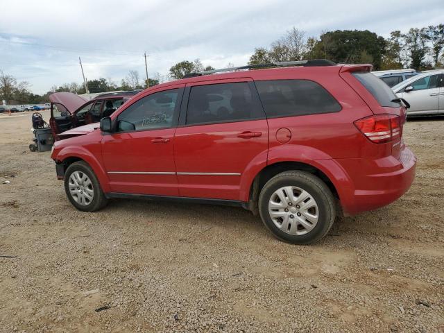 3C4PDCABXJT444642 - 2018 DODGE JOURNEY SE RED photo 2