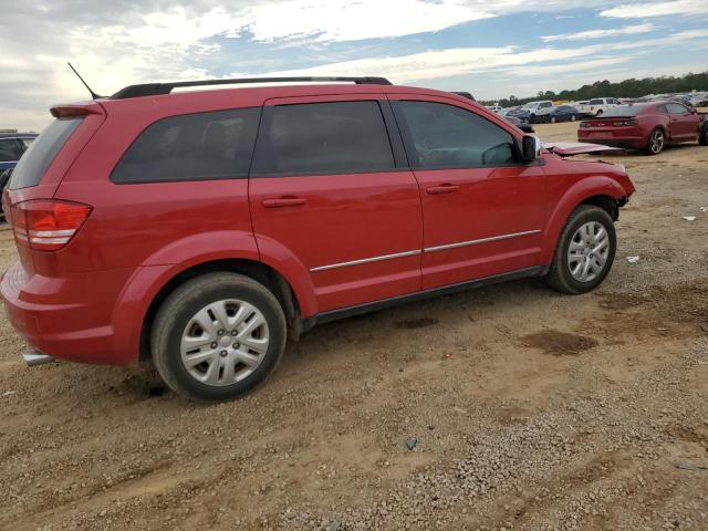 3C4PDCABXJT444642 - 2018 DODGE JOURNEY SE RED photo 3