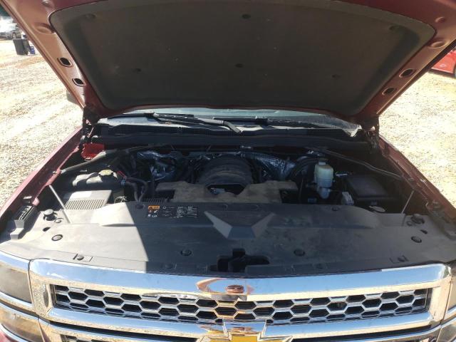 3GCPCREC3FG402807 - 2015 CHEVROLET SILVERADO C1500 LT მუქწითელი ფოტო 11