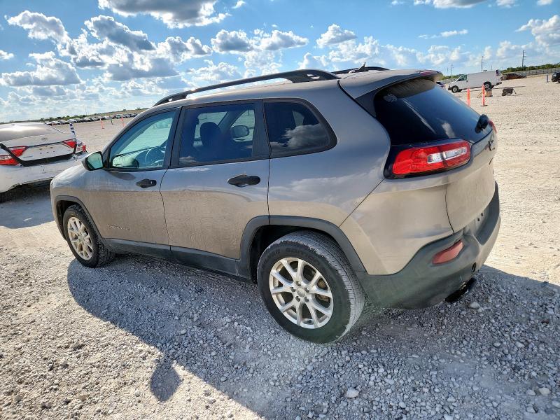 1C4PJLAB5GW264562 - 2016 JEEP CHEROKEE SPORT Qızıl foto 2