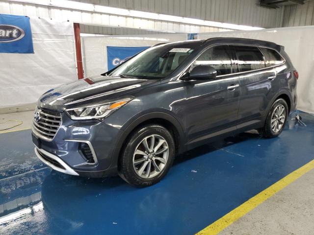 KM8SMDHF3HU200688 - 2017 HYUNDAI SANTA FE SE BLUE photo 1