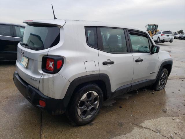 ZACCJBAW2GPC50157 - 2016 JEEP RENEGADE SPORT SILVER photo 3