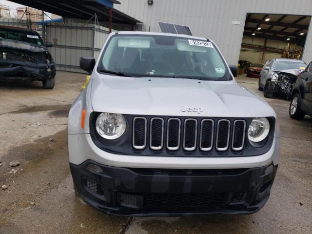 ZACCJBAW2GPC50157 - 2016 JEEP RENEGADE SPORT SILVER photo 5