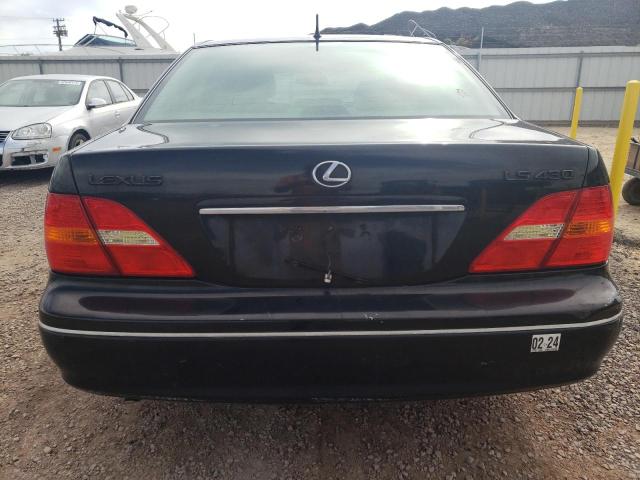 JTHBN30F210031265 - 2001 LEXUS LS 430 BLACK photo 6