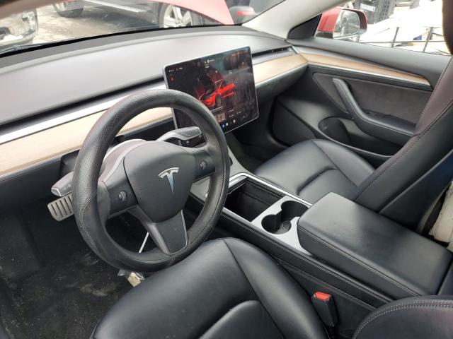5YJ3E1EC0NF244330 - 2022 TESLA MODEL 3 Червоний фото 8