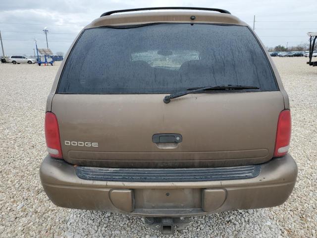 1B4HR28N61F545524 - 2001 DODGE DURANGO BROWN photo 6