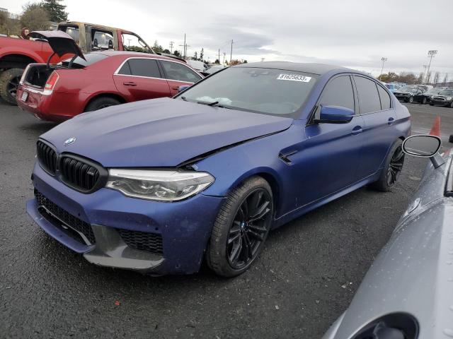 WBSJF0C06LCD15155 - 2020 BMW M5 BASE BLUE photo 1