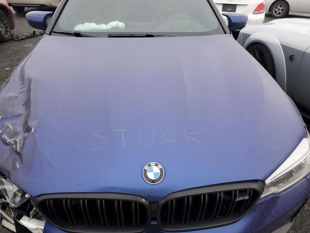 WBSJF0C06LCD15155 - 2020 BMW M5 BASE BLUE photo 11