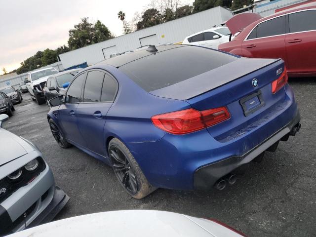WBSJF0C06LCD15155 - 2020 BMW M5 BASE BLUE photo 2