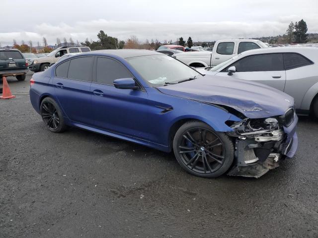 WBSJF0C06LCD15155 - 2020 BMW M5 BASE BLUE photo 4