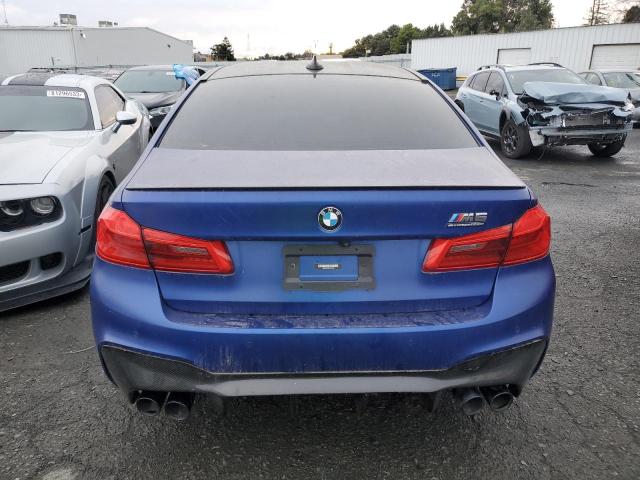 WBSJF0C06LCD15155 - 2020 BMW M5 BASE BLUE photo 6