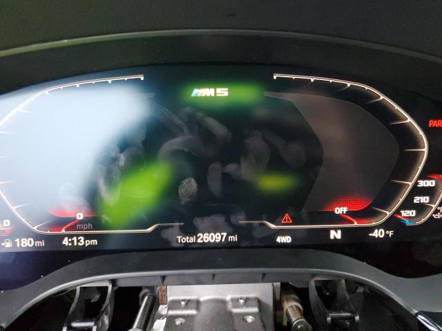 WBSJF0C06LCD15155 - 2020 BMW M5 BASE BLUE photo 9