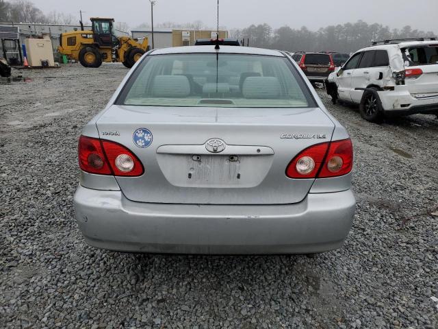 1NXBR32E66Z666561 - 2006 TOYOTA COROLLA CE SILVER photo 6