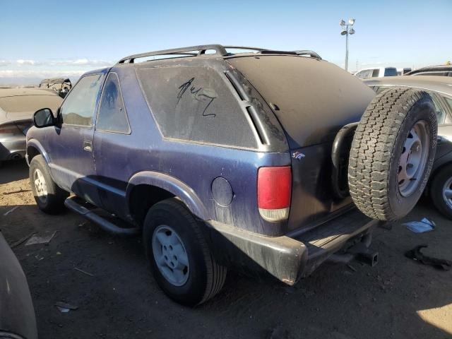 1GNCT18W1TK195996 - 1996 CHEVROLET BLAZER BLUE photo 2