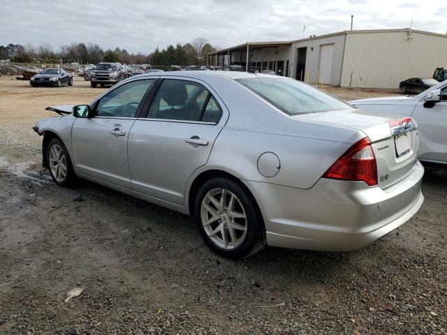 3FAHP0JA1CR431995 - 2012 FORD FUSION SEL SILVER photo 2