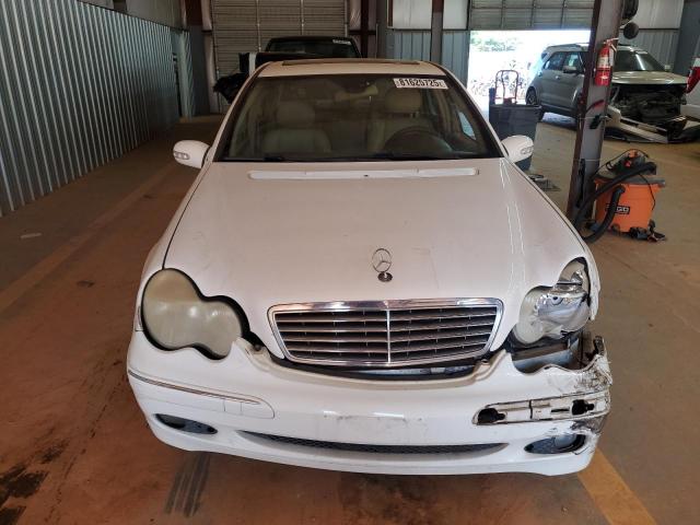 WDBRF61JX2F172972 - 2002 MERCEDES-BENZ C 240 Սպիտակ լուսանկար 5