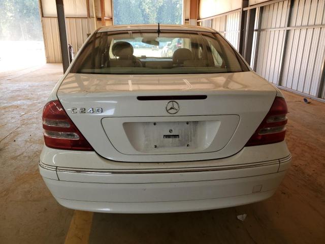 WDBRF61JX2F172972 - 2002 MERCEDES-BENZ C 240 Սպիտակ լուսանկար 6