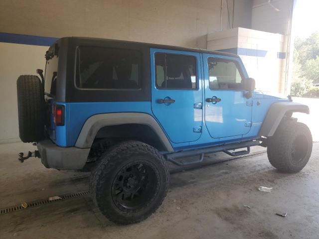 1J4BA3H17AL105326 - 2010 JEEP WRANGLER U SPORT Կապույտ լուսանկար 3