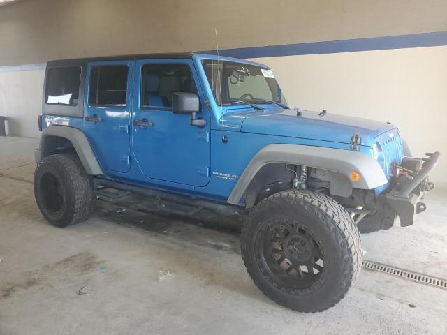 1J4BA3H17AL105326 - 2010 JEEP WRANGLER U SPORT Կապույտ լուսանկար 4