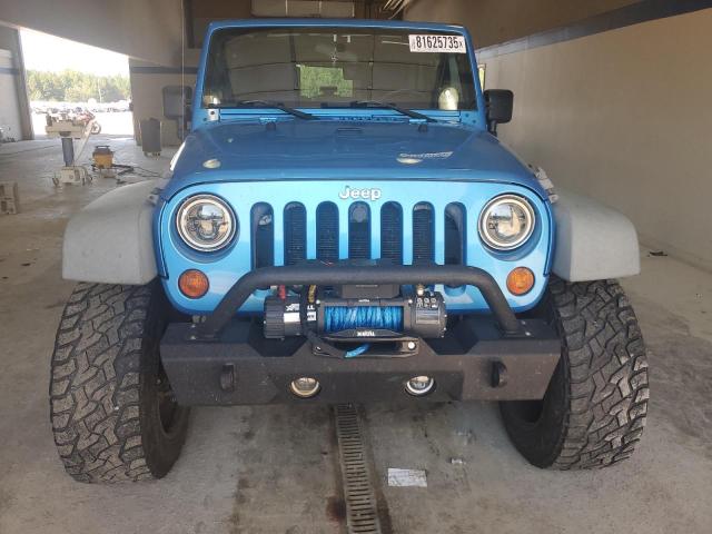 1J4BA3H17AL105326 - 2010 JEEP WRANGLER U SPORT Կապույտ լուսանկար 5