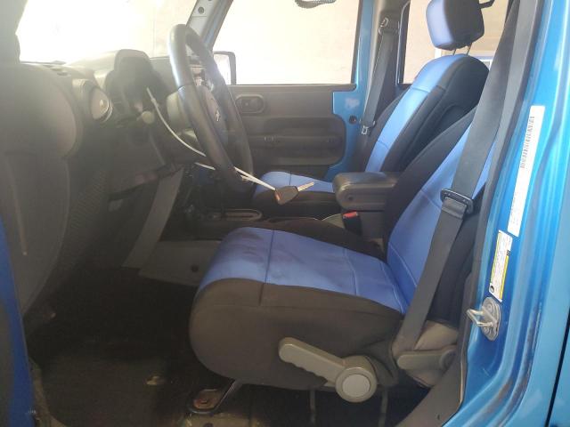 1J4BA3H17AL105326 - 2010 JEEP WRANGLER U SPORT Կապույտ լուսանկար 7