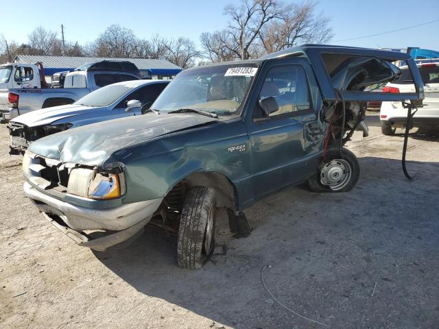 1FTCR10A3TUB21359 - 1996 FORD RANGER GREEN photo 1