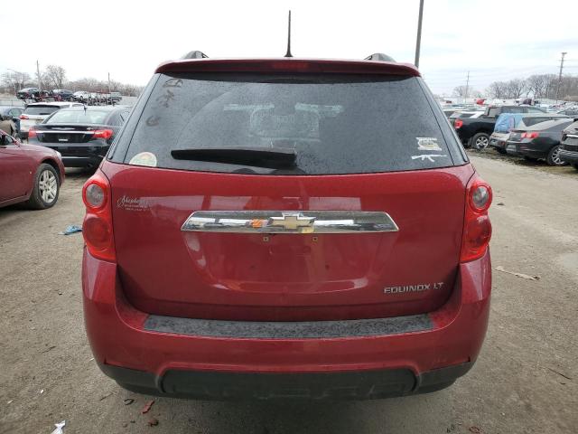 2GNALDEKXD1176231 - 2013 CHEVROLET EQUINOX LT MAROON photo 6