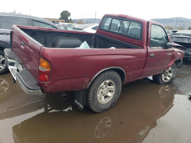 4TAPM62N2YZ603226 - 2000 TOYOTA TACOMA BURGUNDY photo 3