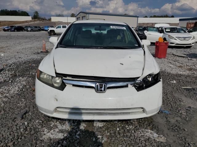 1HGFA16558L112983 - 2008 HONDA CIVIC LX WHITE photo 5