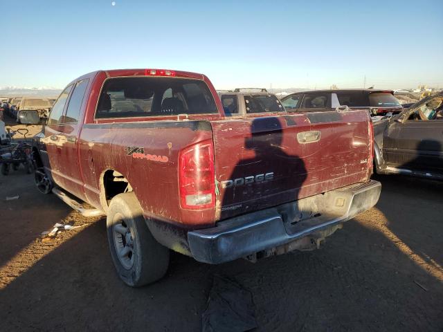 1D7HU18D73J649593 - 2003 DODGE RAM 1500 ST MAROON photo 2