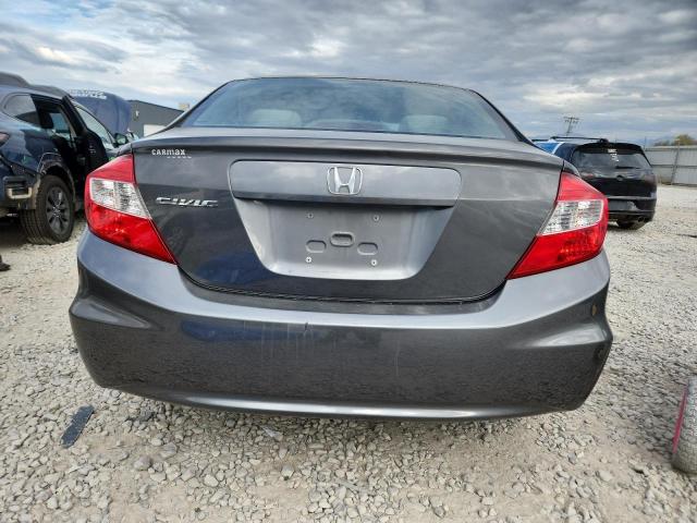 2HGFB2F85CH610992 - 2012 HONDA CIVIC EX GRAY photo 6