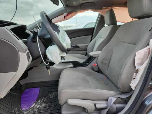 2HGFB2F85CH610992 - 2012 HONDA CIVIC EX GRAY photo 7
