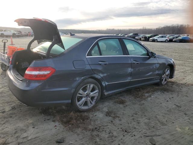 WDDHF8JB0DA664840 - 2013 MERCEDES-BENZ E 350 4MATIC GRAY photo 3