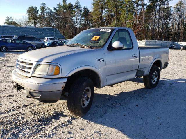 1FTRF18212NA49764 - 2002 FORD F150 Gümüş foto 1