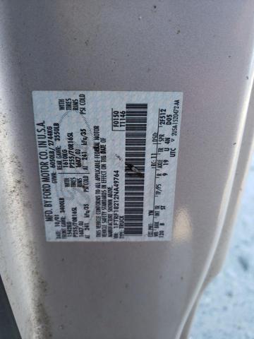 1FTRF18212NA49764 - 2002 FORD F150 Gümüş foto 12