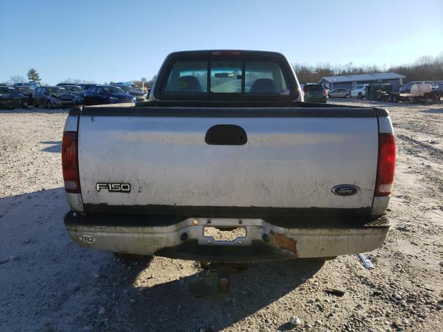 1FTRF18212NA49764 - 2002 FORD F150 Gümüş foto 6