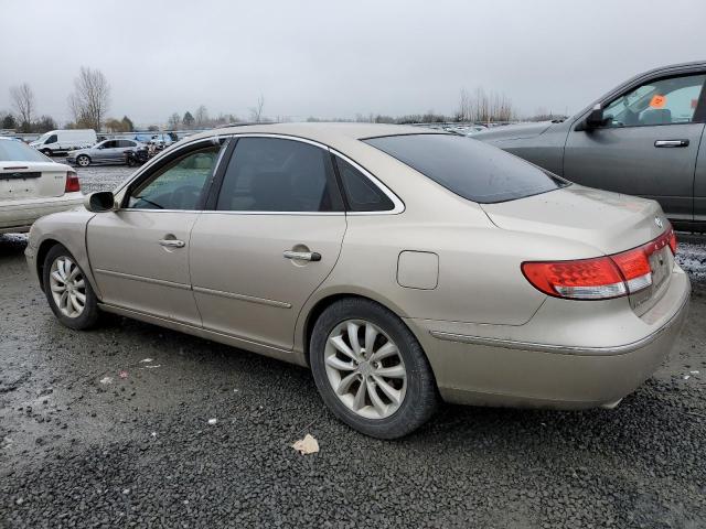 KMHFC46F56A085212 - 2006 HYUNDAI AZERA SE GOLD photo 2