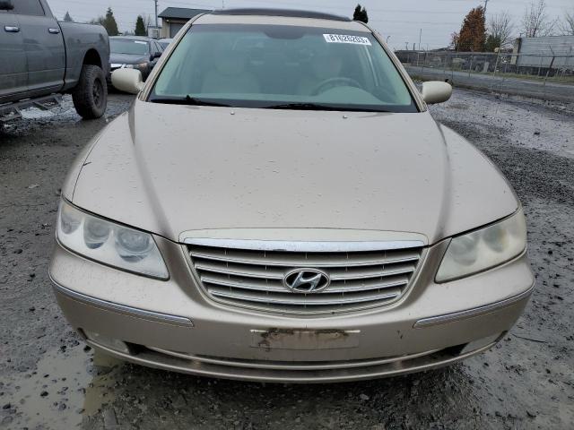 KMHFC46F56A085212 - 2006 HYUNDAI AZERA SE GOLD photo 5